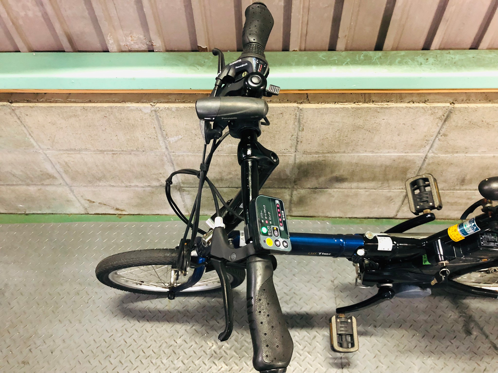 電動自転車 パナソニック オフタイム 折りたたみ 18×20 インチ 5Ah