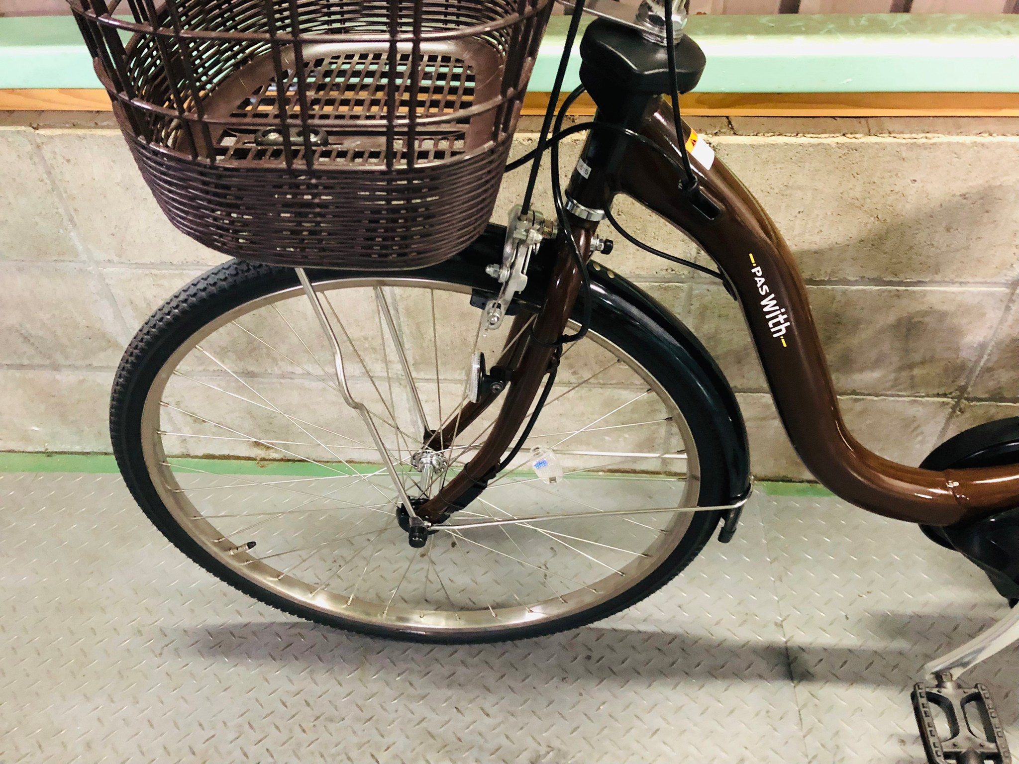 SOLD OUT】電動自転車 ヤマハ PAS with 26インチ 2018年頃 ブラウン