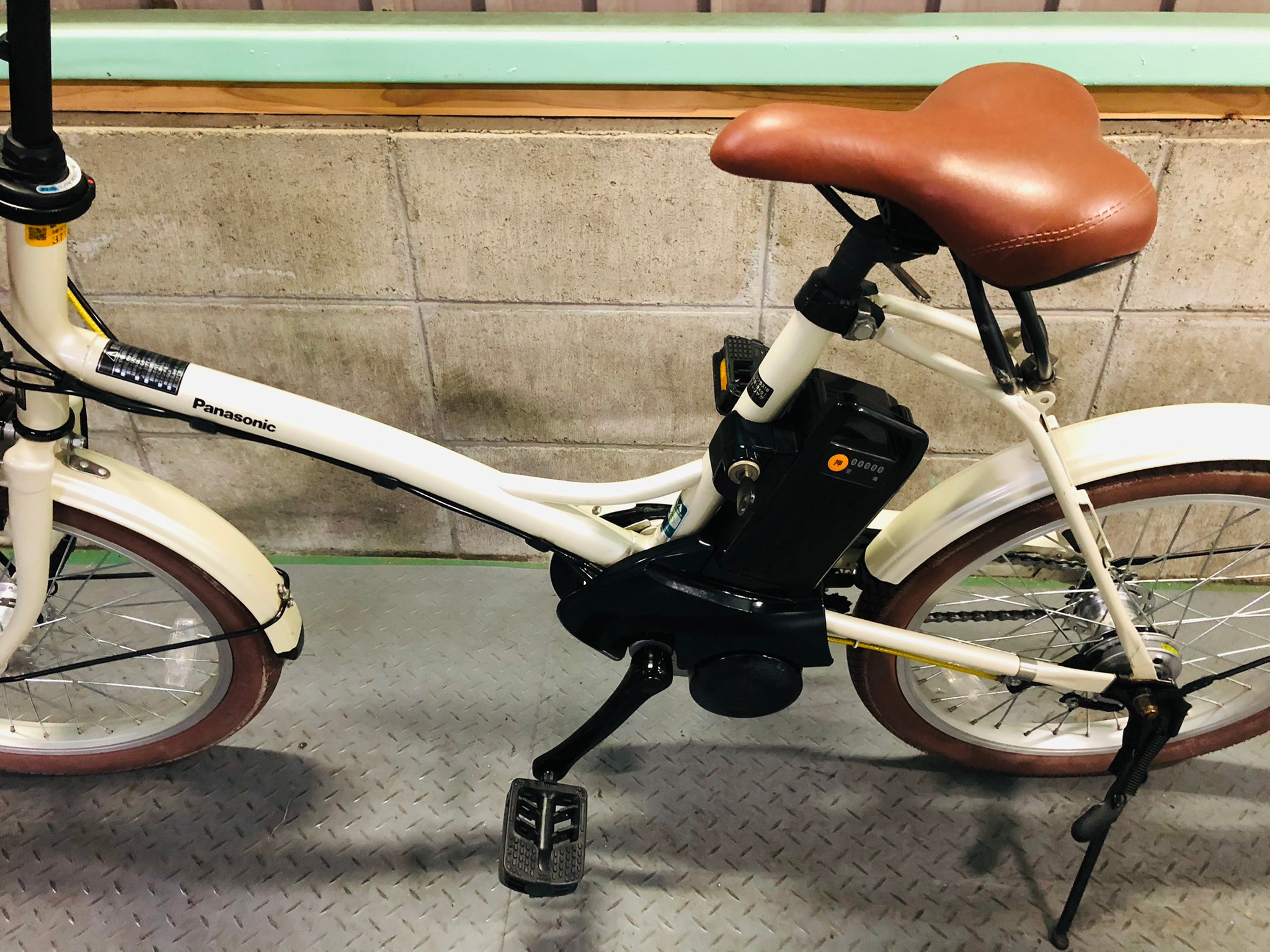 SOLD OUT】電動自転車 パナソニック GLITTER 20インチ 8Ah ホワイト