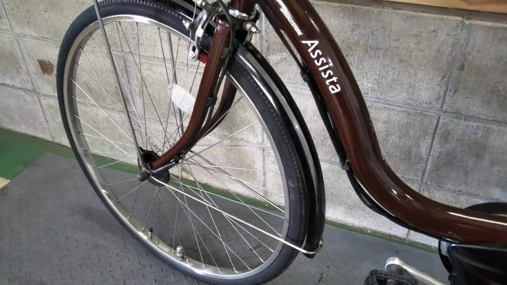 SOLD OUT】電動自転車 ブリヂストン アシスタ 26インチ 6Ah 茶 | 国産