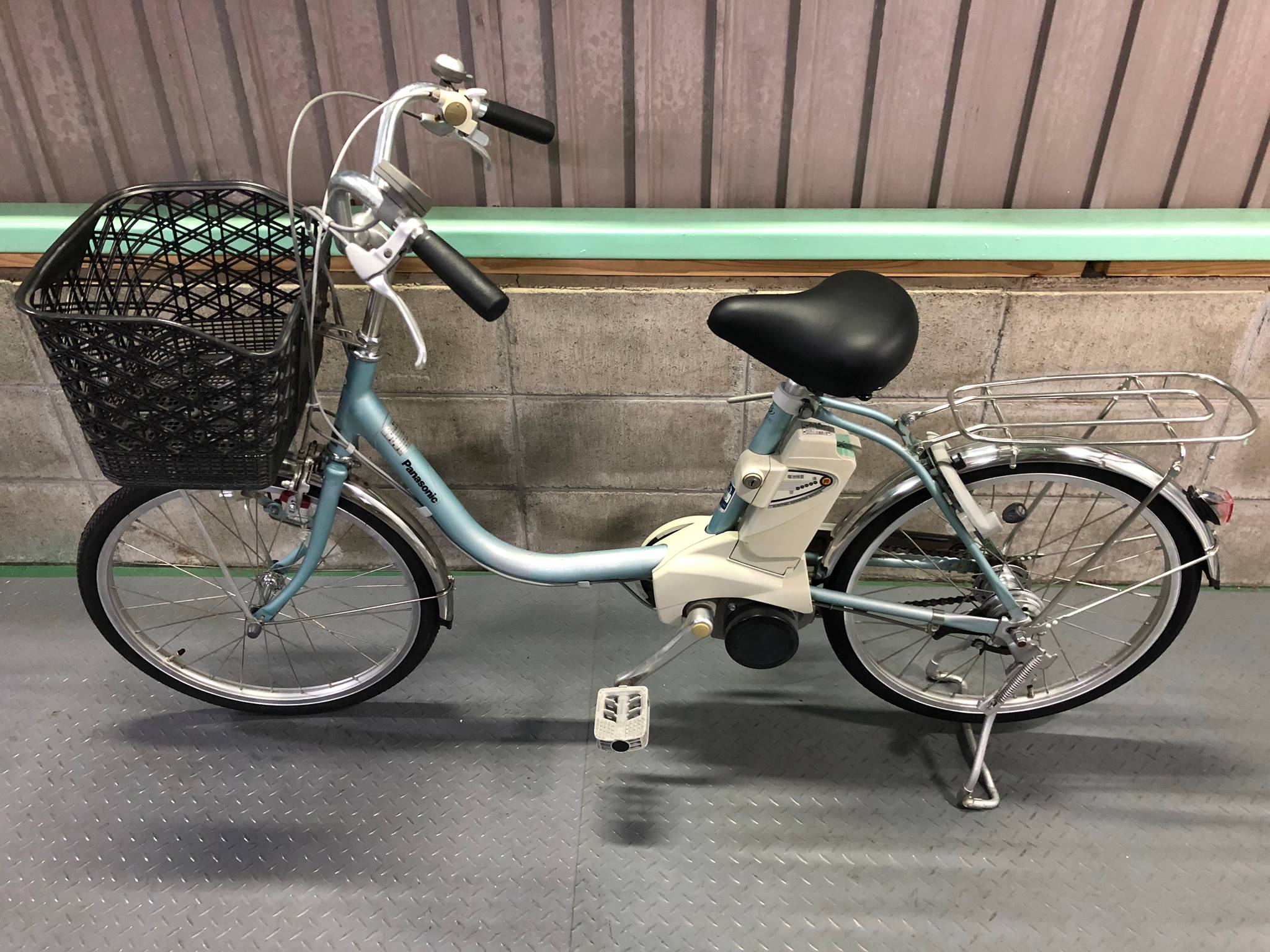 SOLD OUT】電動自転車 パナソニック リチウムビビ ミニ ライトブルー
