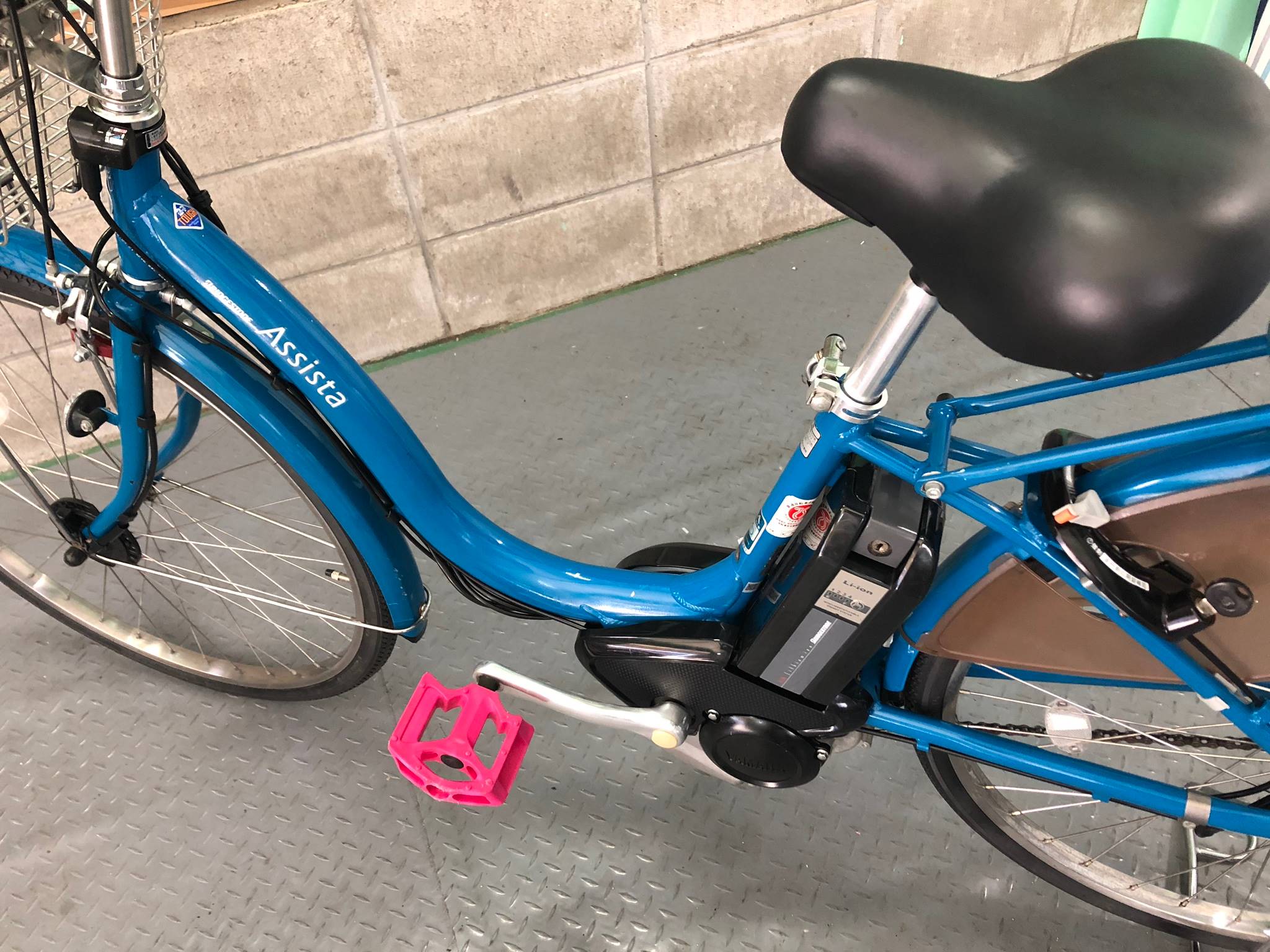 SOLD OUT】電動自転車 BRIDGESTONE アシスタ ブルー 子供乗せ適合