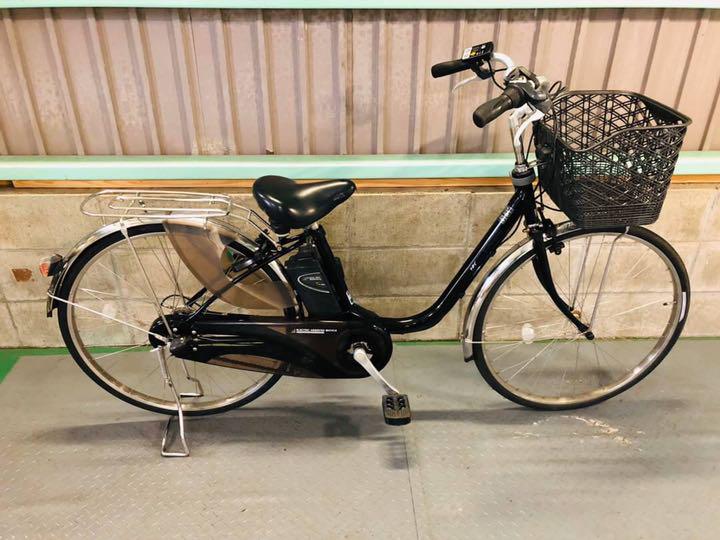SOLD OUT】電動自転車 パナソニック リチウムビビ 黒 26インチ 初心者