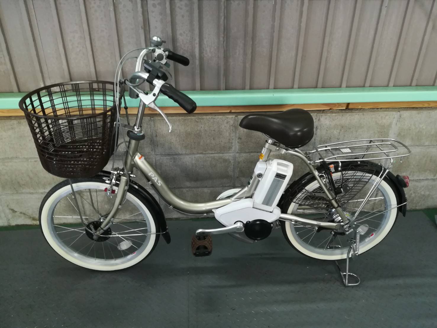 SOLD OUT】電動自転車 ヤマハ PAS コンパクト 8.7Ah シルバー 20インチ
