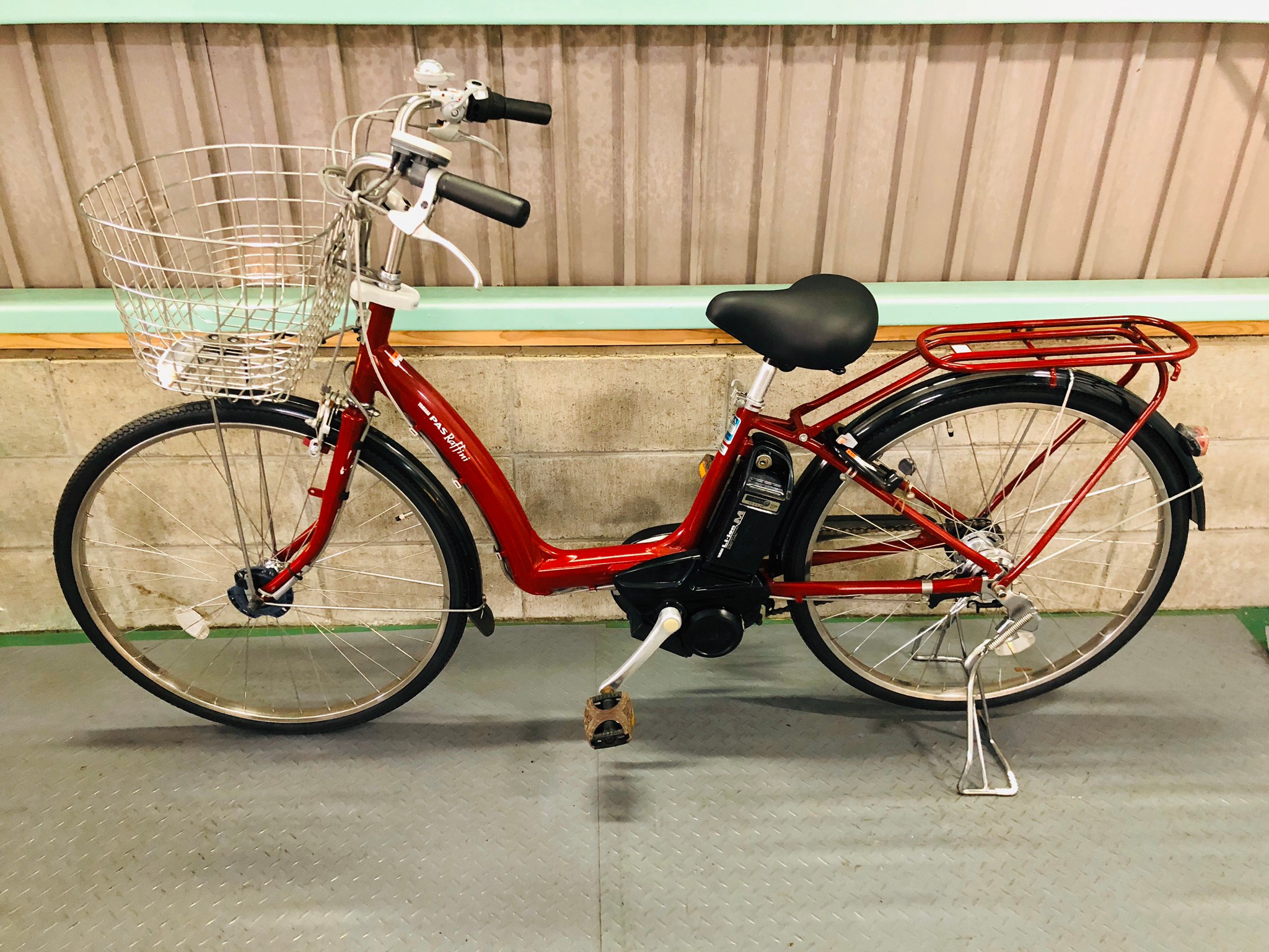 SOLD OUT】電動自転車 ヤマハ PAS ラフィーニ 26インチ タイヤ前後新品