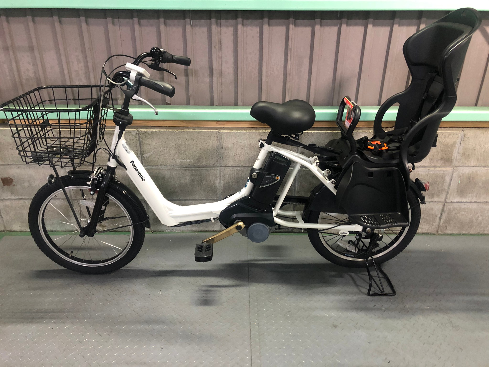 K2666 電動自転車パナソニック ギュットアニーズ 子供乗せ20インチ送料