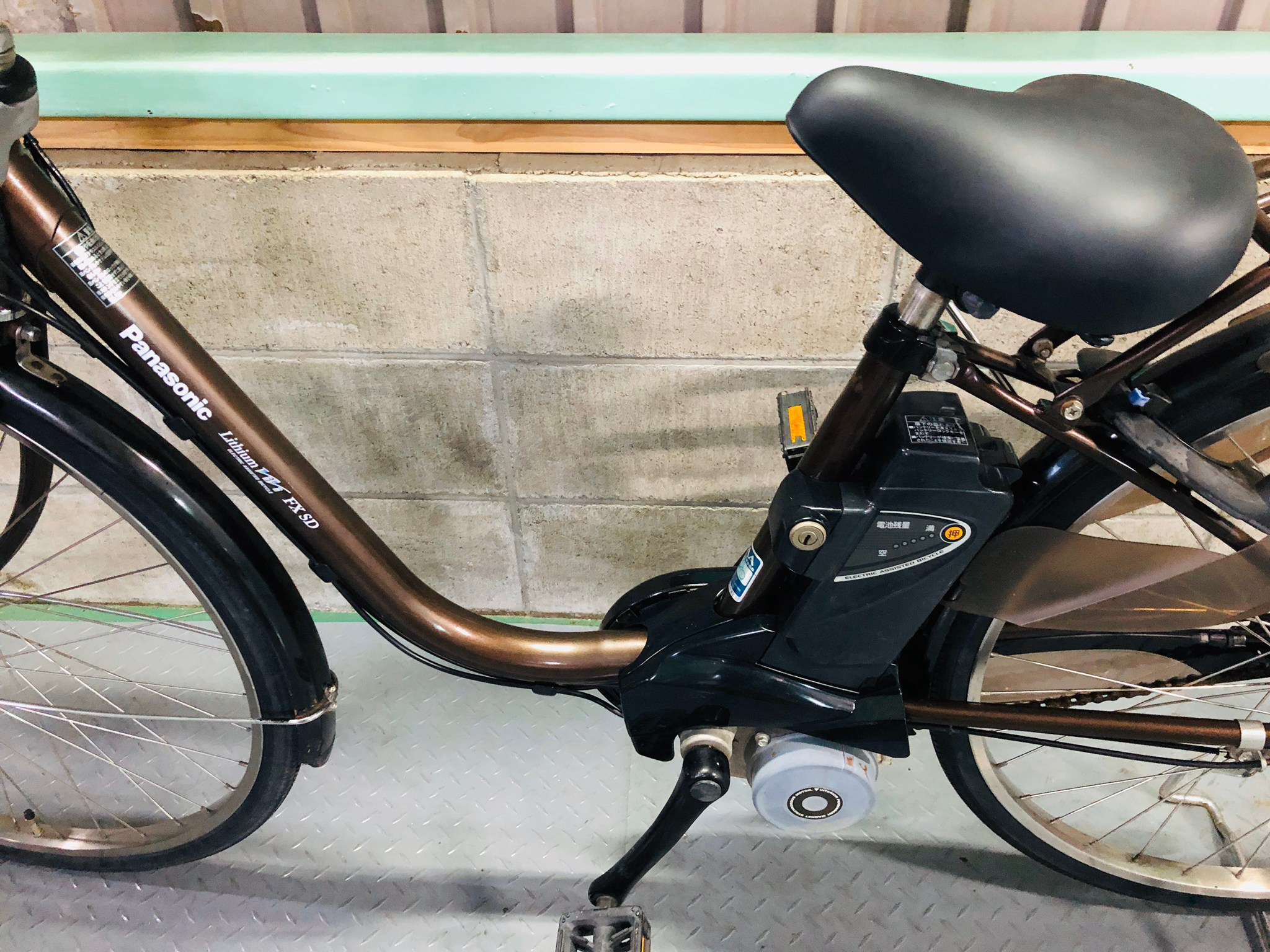 電動自転車 Panasonic Lithium vivi NX ブラック 55 公式】ビビ・EX