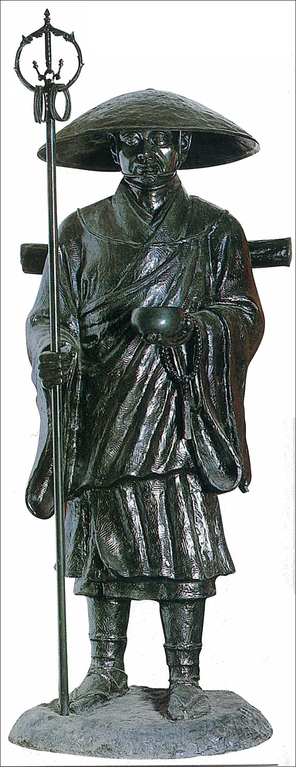 6尺5寸 弘法大師像 | 高岡銅器『MJD CO.,LTD.』記念品・贈答品の制作販売