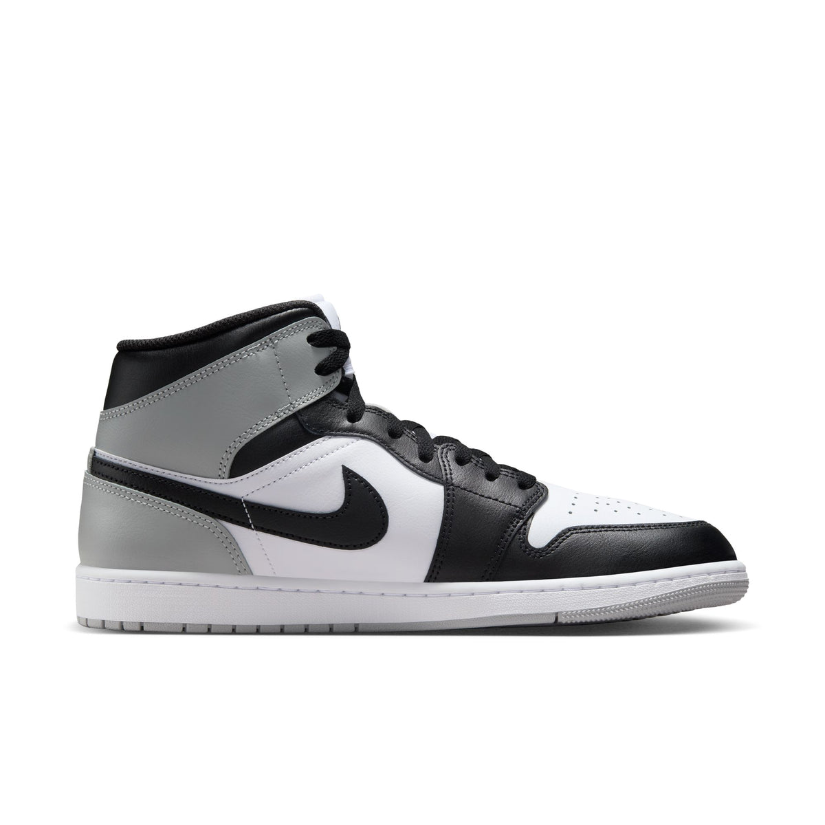 Air Jordan 1 Mid - White/Black/Lt Smoke Grey DQ8426-101 I Momentum