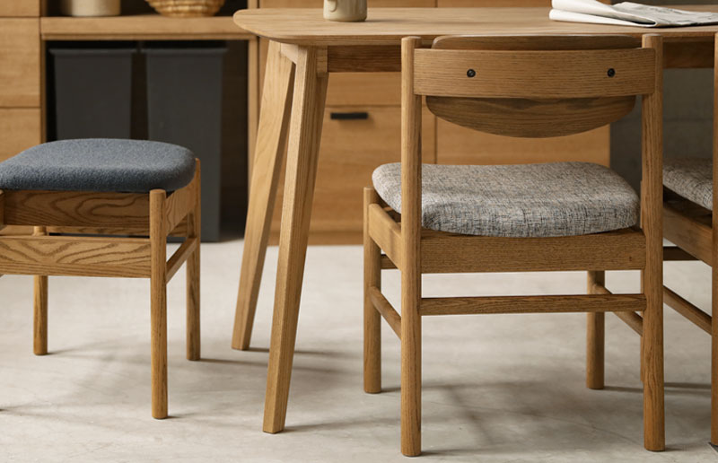 直接取引☆ MOMO NATURAL ダイニングテーブル 椅子4脚セット Select a