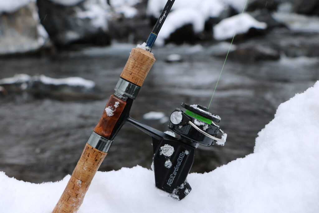 渓流釣り】テンリュウ レイズインテグラル RZI50UL-4 インプレ