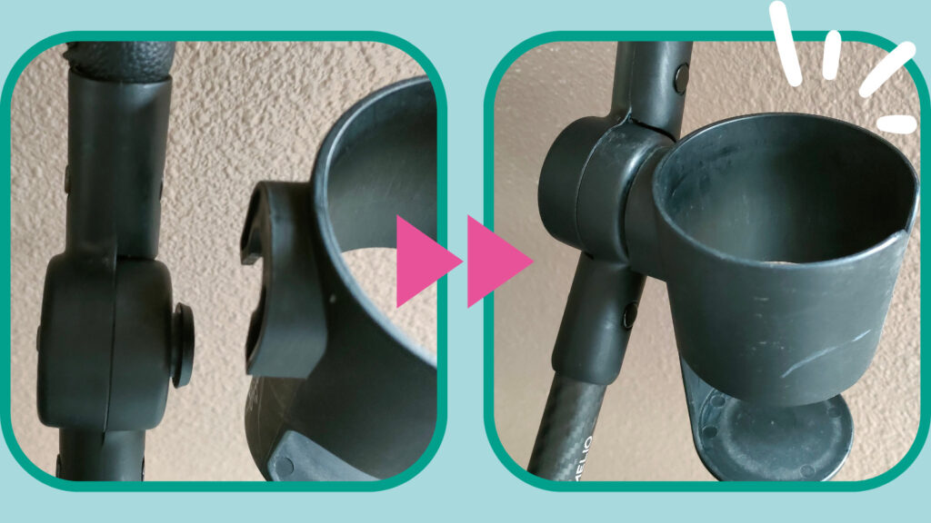 1秒で取り付け！】サイベックス公式カップホルダーの使い心地をご紹介