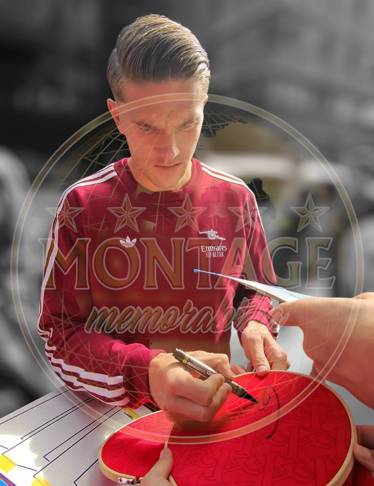 VIKTOR GYOKERES SIGNED ARSENAL FC 2025/26 HOME SHIRT (ACG CERT AG17295