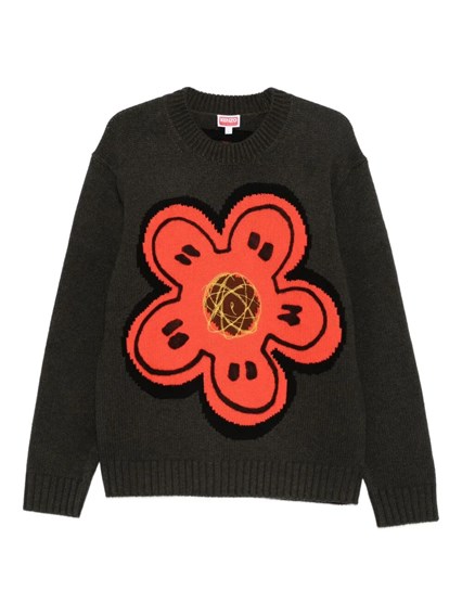 Kenzo Wool sweater 'kenzo x futura 2000' with graffiti embroidery