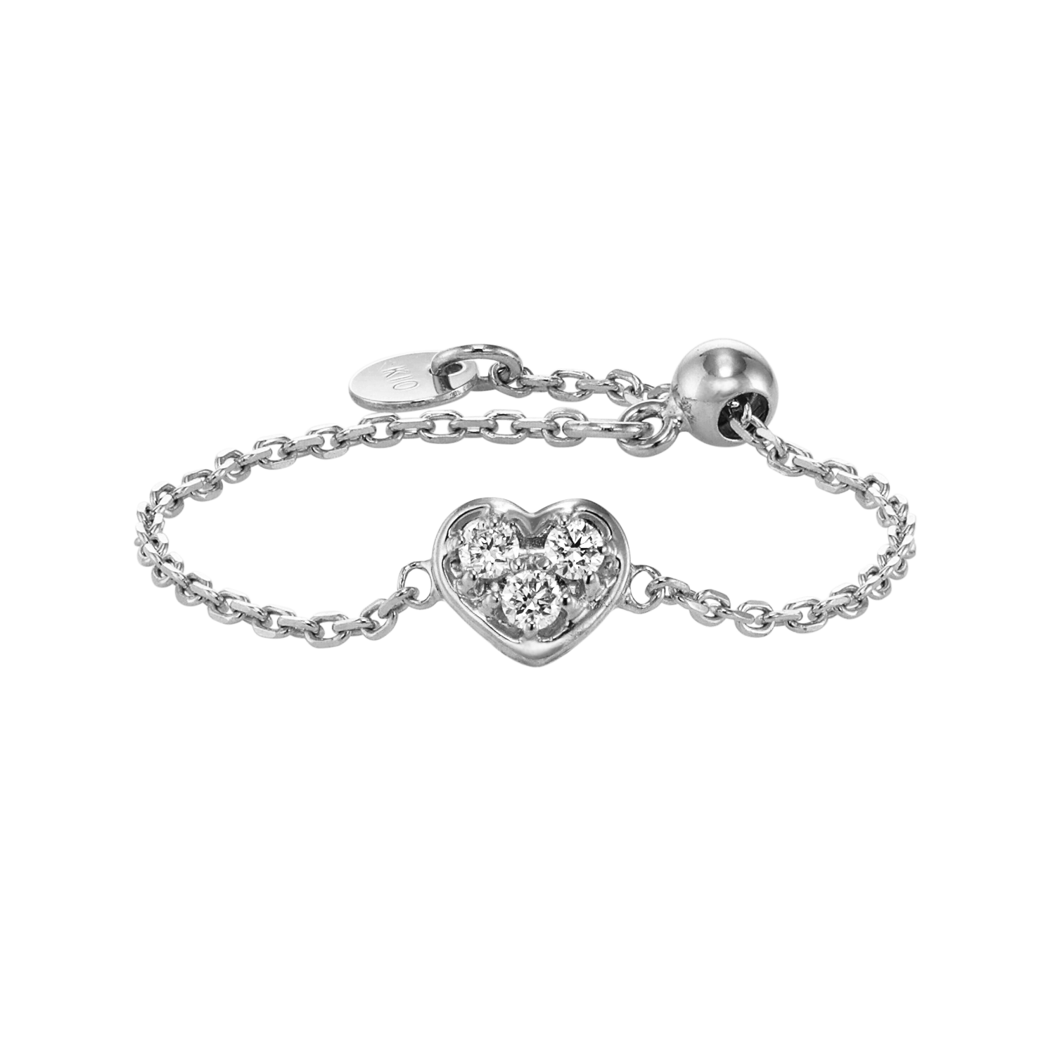 K10リング ハートパヴェ ダイヤ｜MONATELIER（モナトリエ）公式｜K10