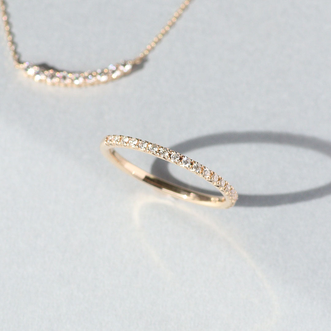 K10リング ステラ ハーフエタニティ｜MONATELIER（モナトリエ）公式