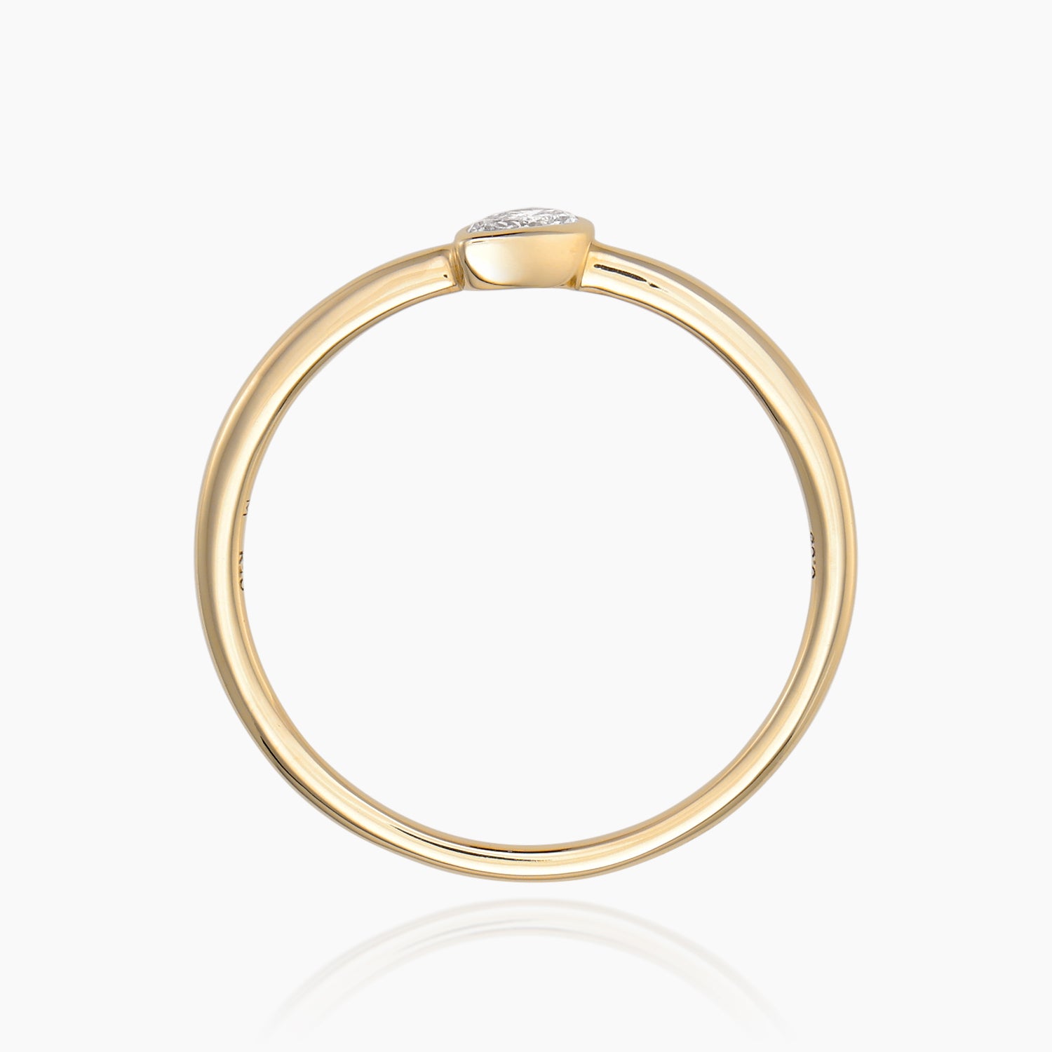 K10リング ラルム ダイヤ｜MONATELIER（モナトリエ）公式｜K10 一粒