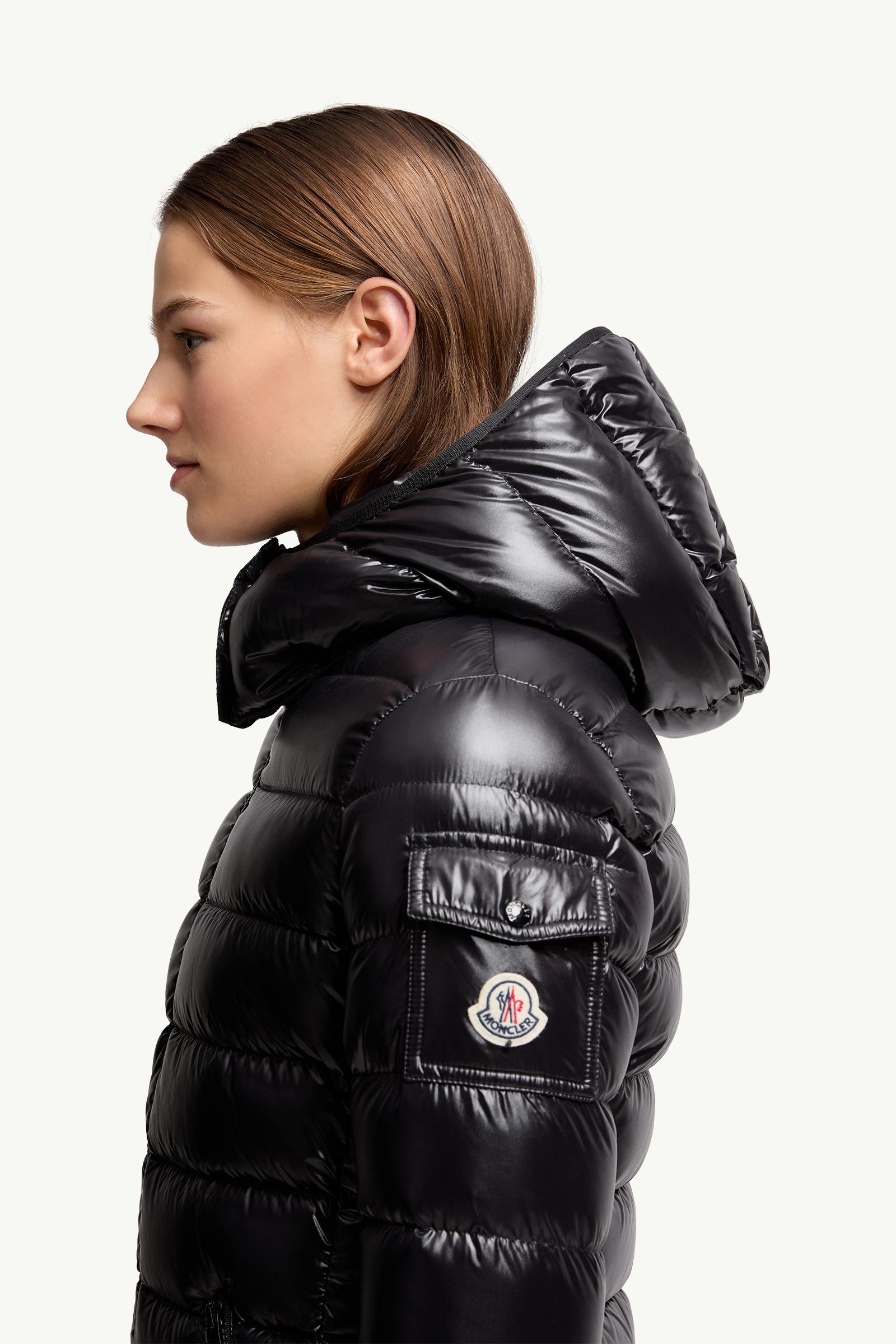 Black Bady Hooded Short Down Jacket - Short Down Jackets for Women
