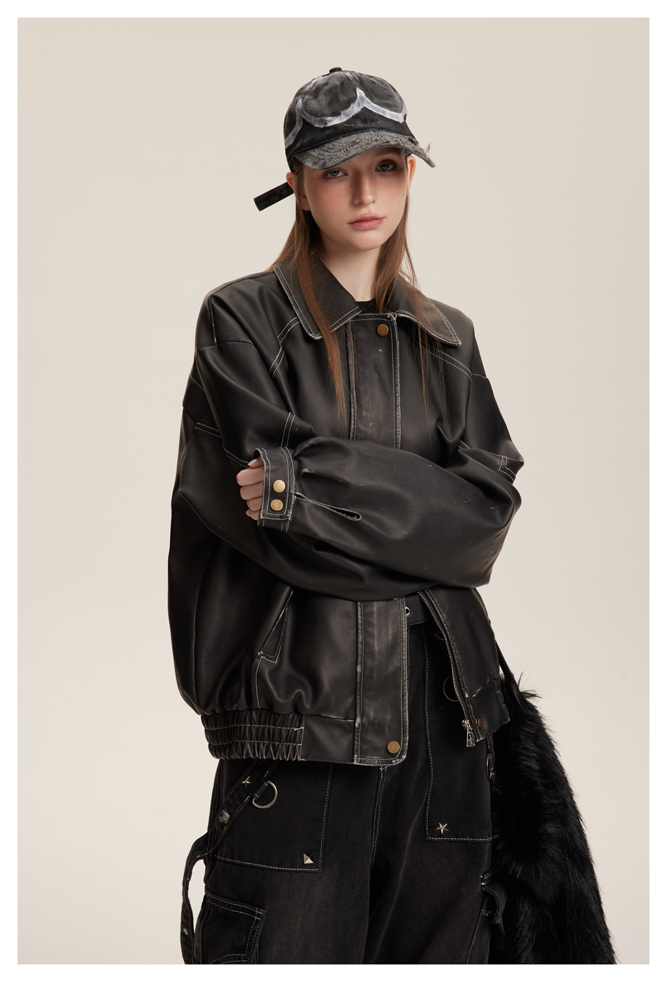 アーバンレザー トラッカージャケット – Monderra