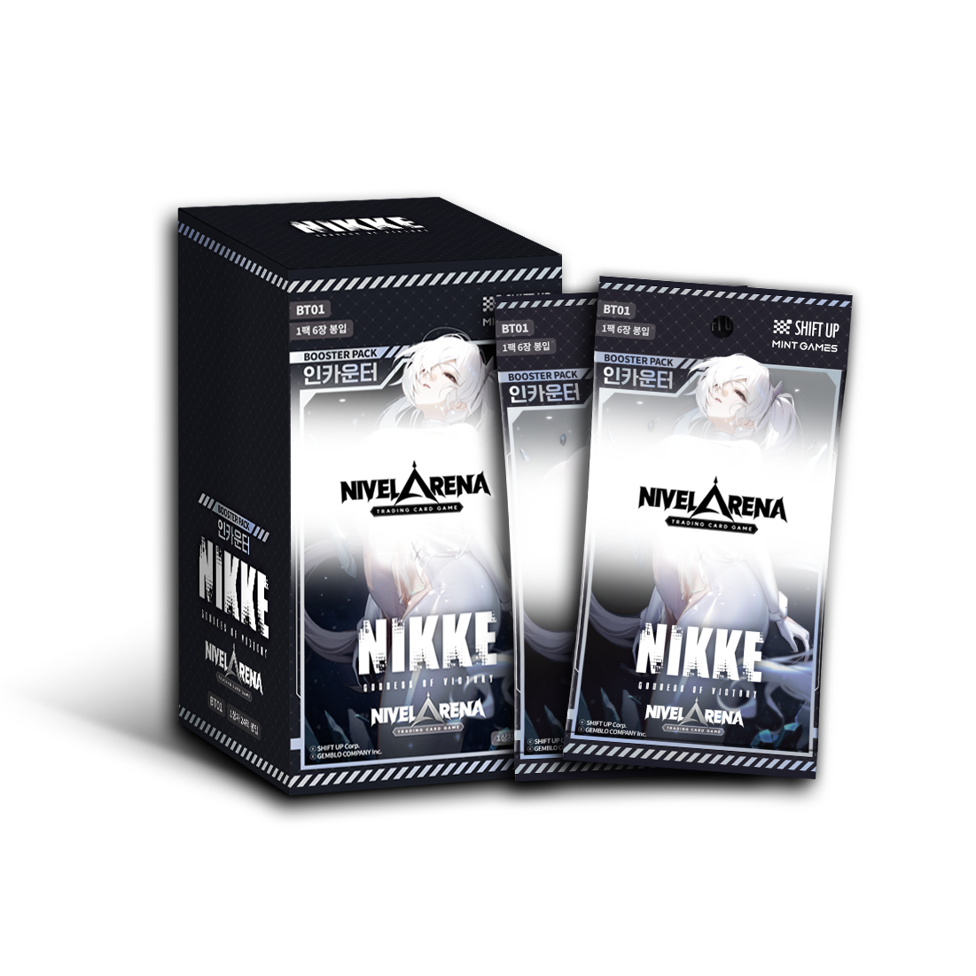 NIKKE NIVEL ARENA Card Booster Box Encounter Korean Version With a