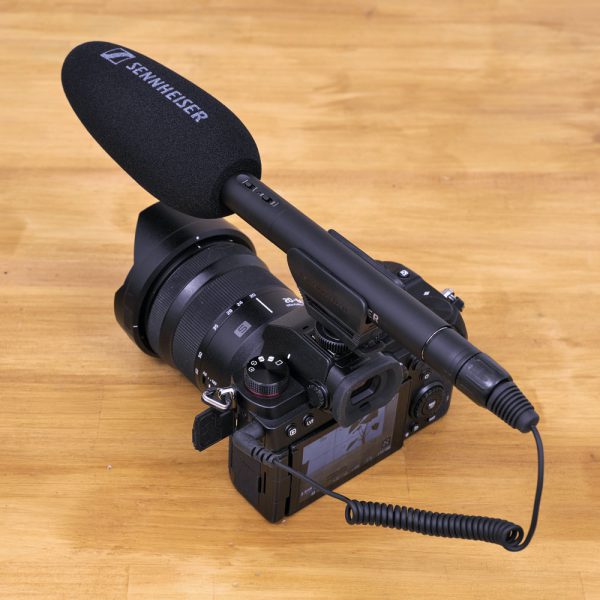 無傷美品】Sennheiser MKE600 ビデオカメラ用コンデンサーマイク