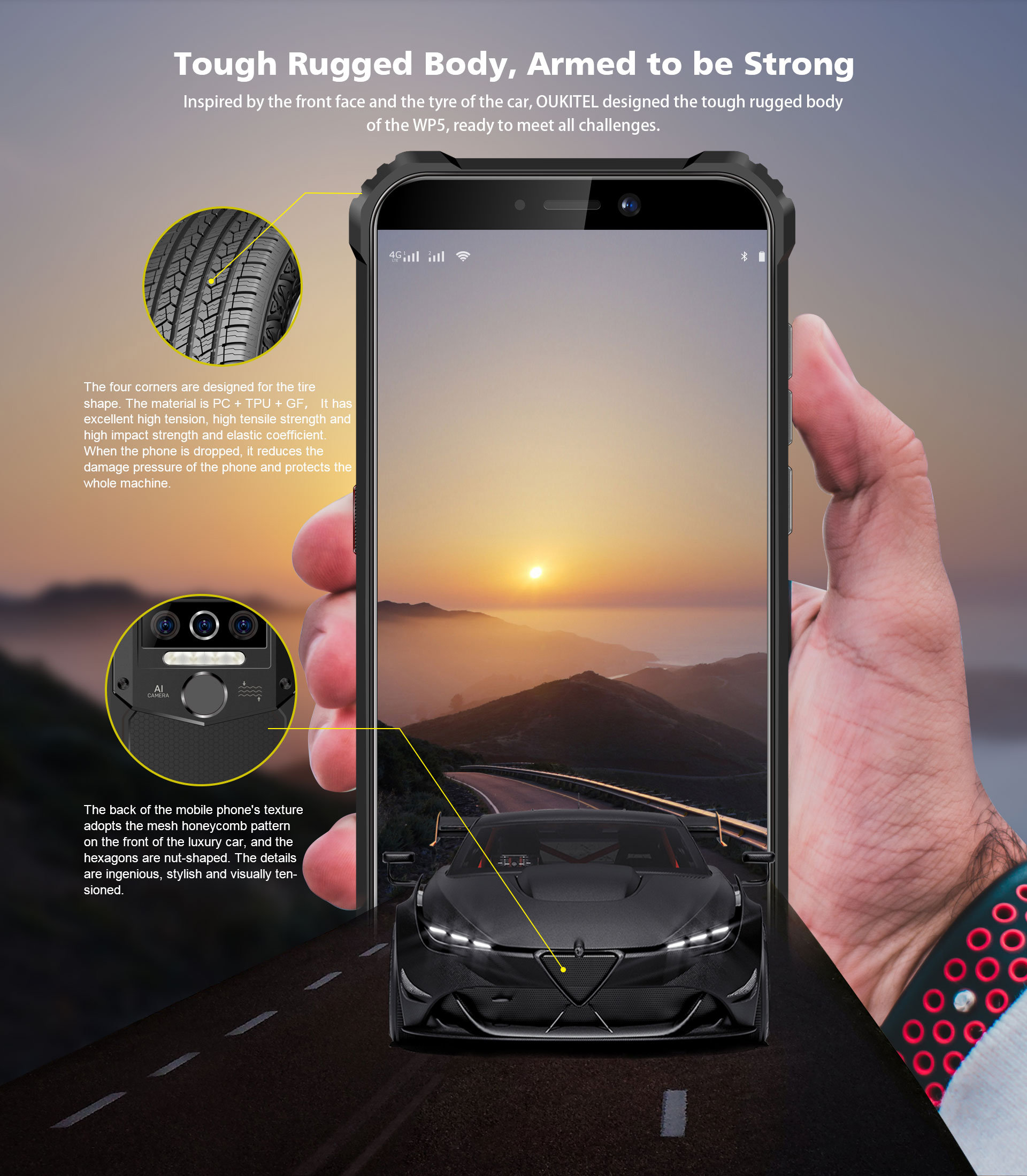 ☆低スペック・タフネススマホ【OUKITEL WP5】を数日使いまくってみた