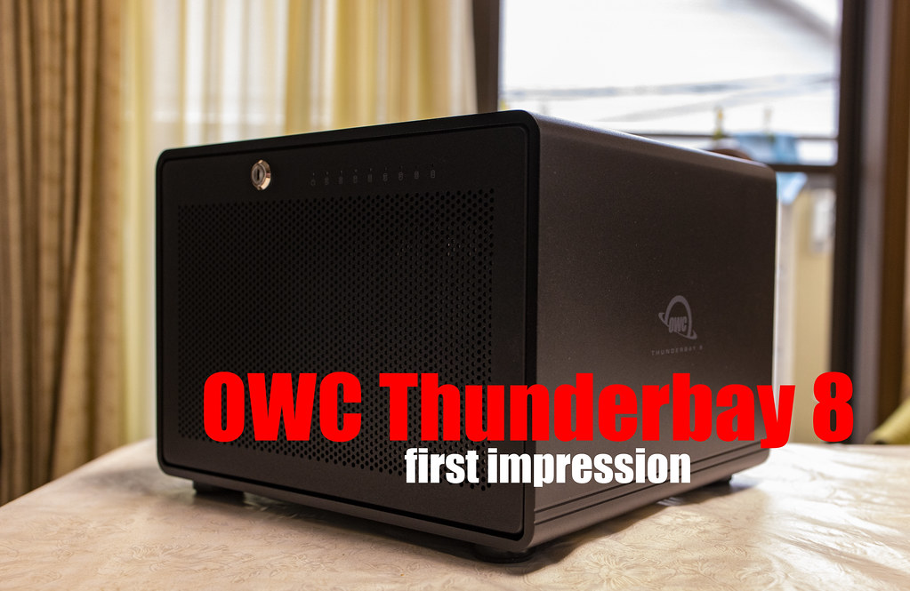 SSD/HDD組み合わせ自在のThunderbolt 3 RAIDケース：OWC Thunderbay 8