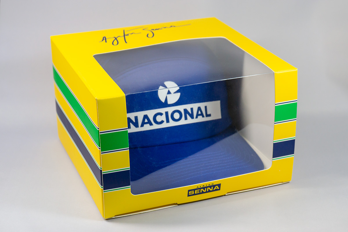 Ayrton Senna NACIONAL Cap | b's mono-log