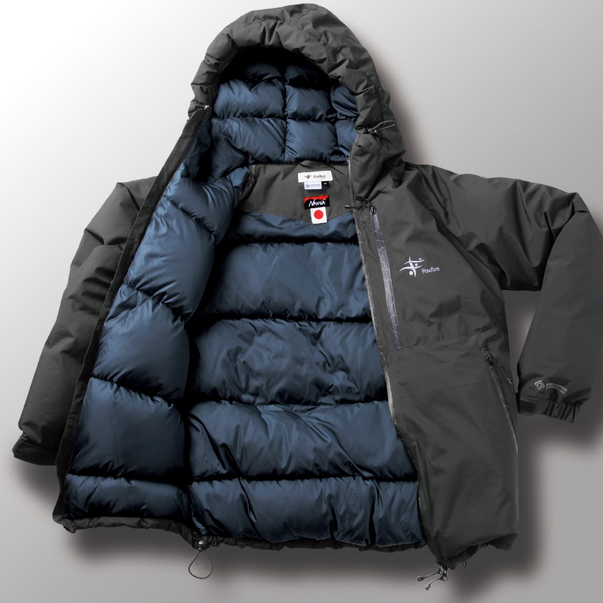 究極のダウンジャケット】ゴアテックスを搭載した「Foxfire×NANGA