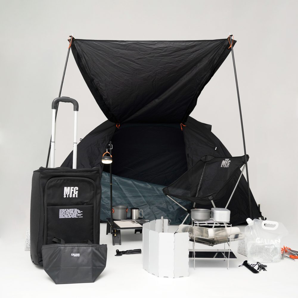 ソロキャンに必要なギア＆テントをまとめた「キャンプバッグ」セットが