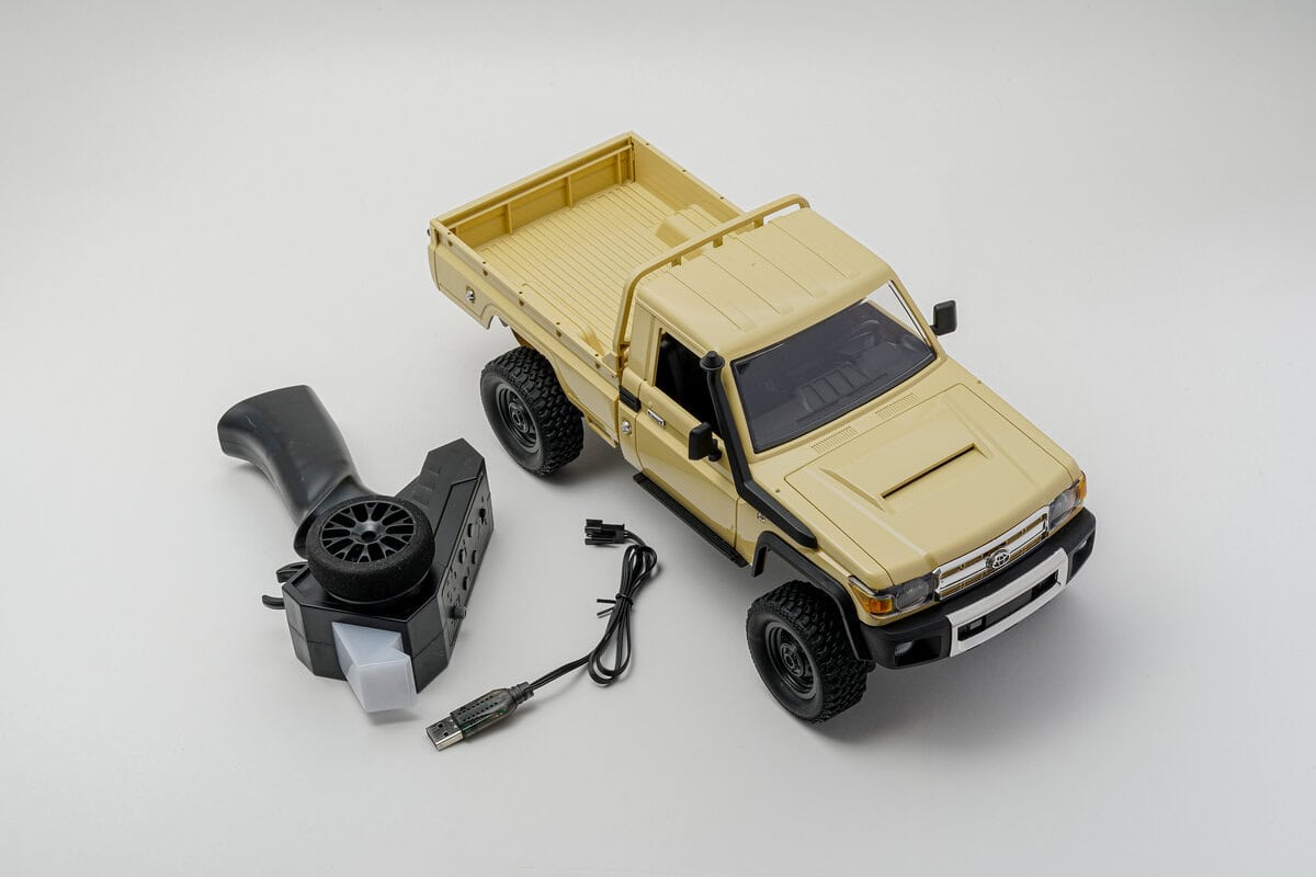 走り”もランクルらしさ抜群!?】1/12スケールのアウトドアラジコン