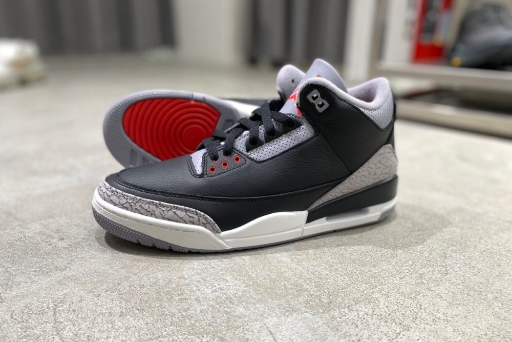 エアジョーダン3の伝説的OGカラー」6年ぶりに復刻！待望の“ブラック