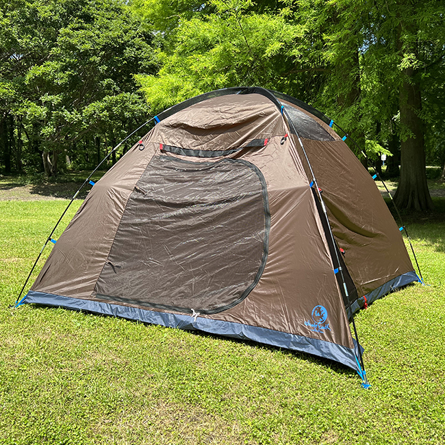 ファミリーキャンパー必見！ ホールアースの新作ドームテントが快適