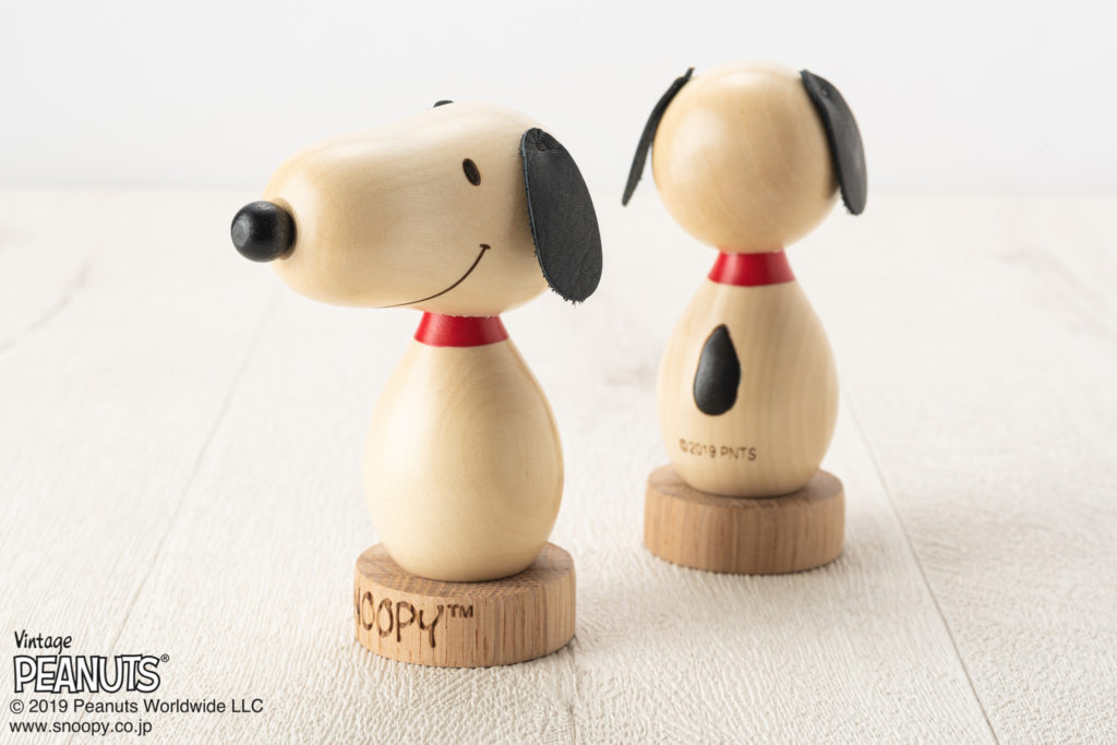 群馬県の伝統工芸「創作こけし」より 「スマイル」をテーマに作り上げ