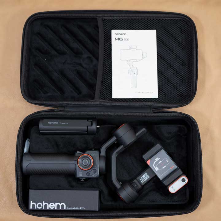 本格派スマホジンバル「hohem M6 Kit」レビュー。かなりいいぞ！