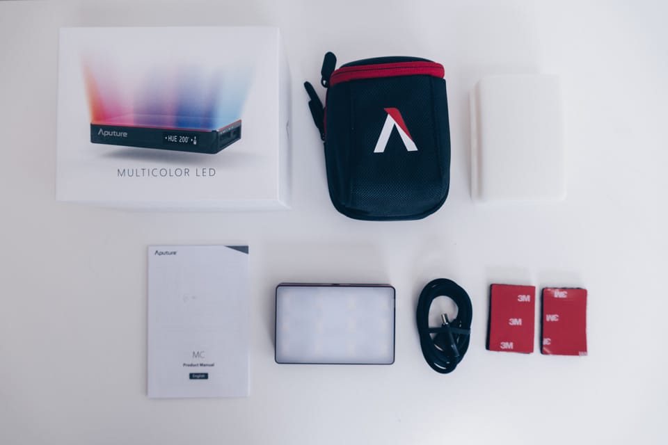 Aputure AL-MC レビュー／マグネットでどこでも設置できる小型RGB LED