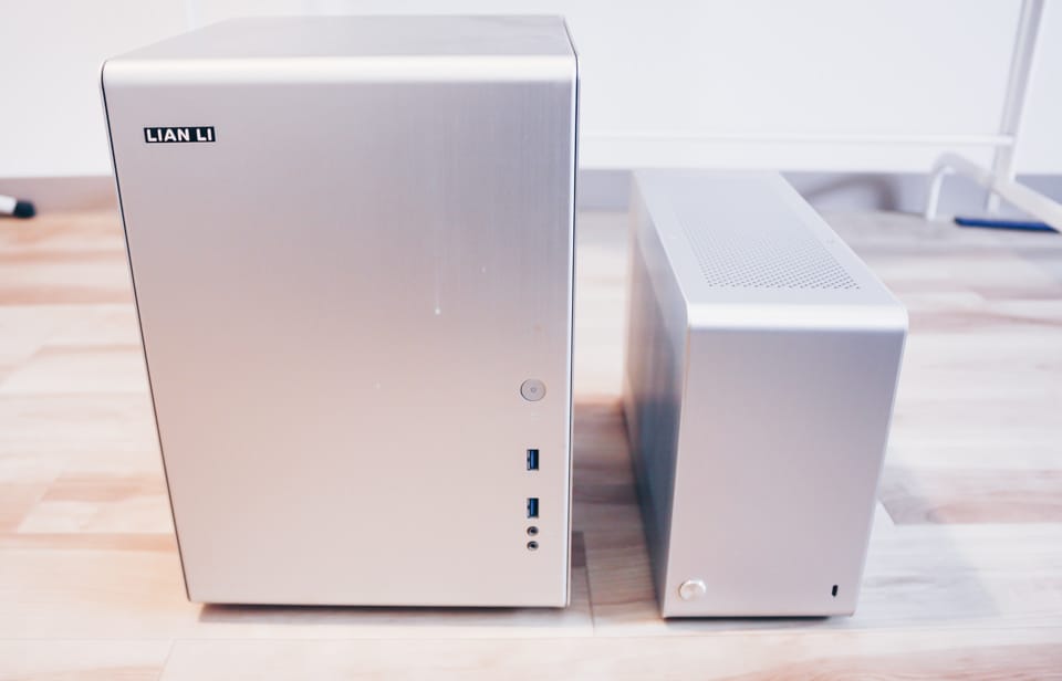 7.2Lの超小型容量で30cmまでのGPUを搭載可能なMini-ITXケース／Dan