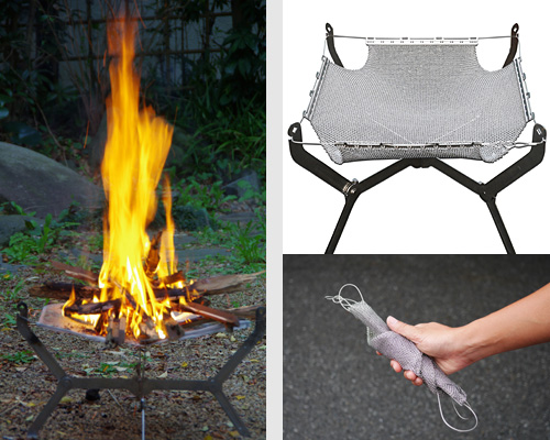ワイヤフレーム (焚き火台) | MONORAL OUTDOOR - 新しいキャンプを創造