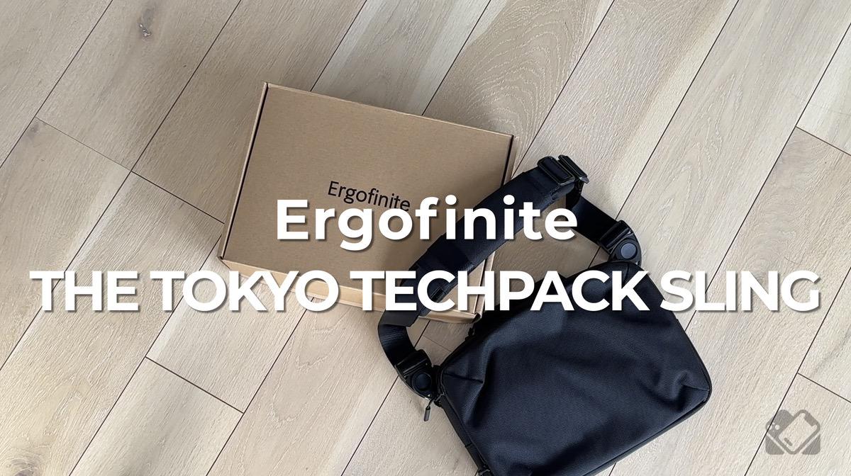 ガジェット特化な抜群スリングバッグ！iPad持ちに最適なErgofinite