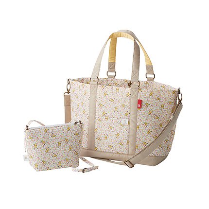 モンポケ マミールー 小花柄トートバッグ│monpoke│モンポケ│GOODS