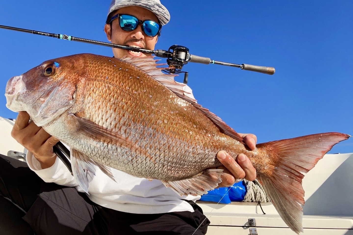 一本で釣りを繋ぐ”……「TRAVERSE」の両7'2”モードで、ルアー重量0.9g