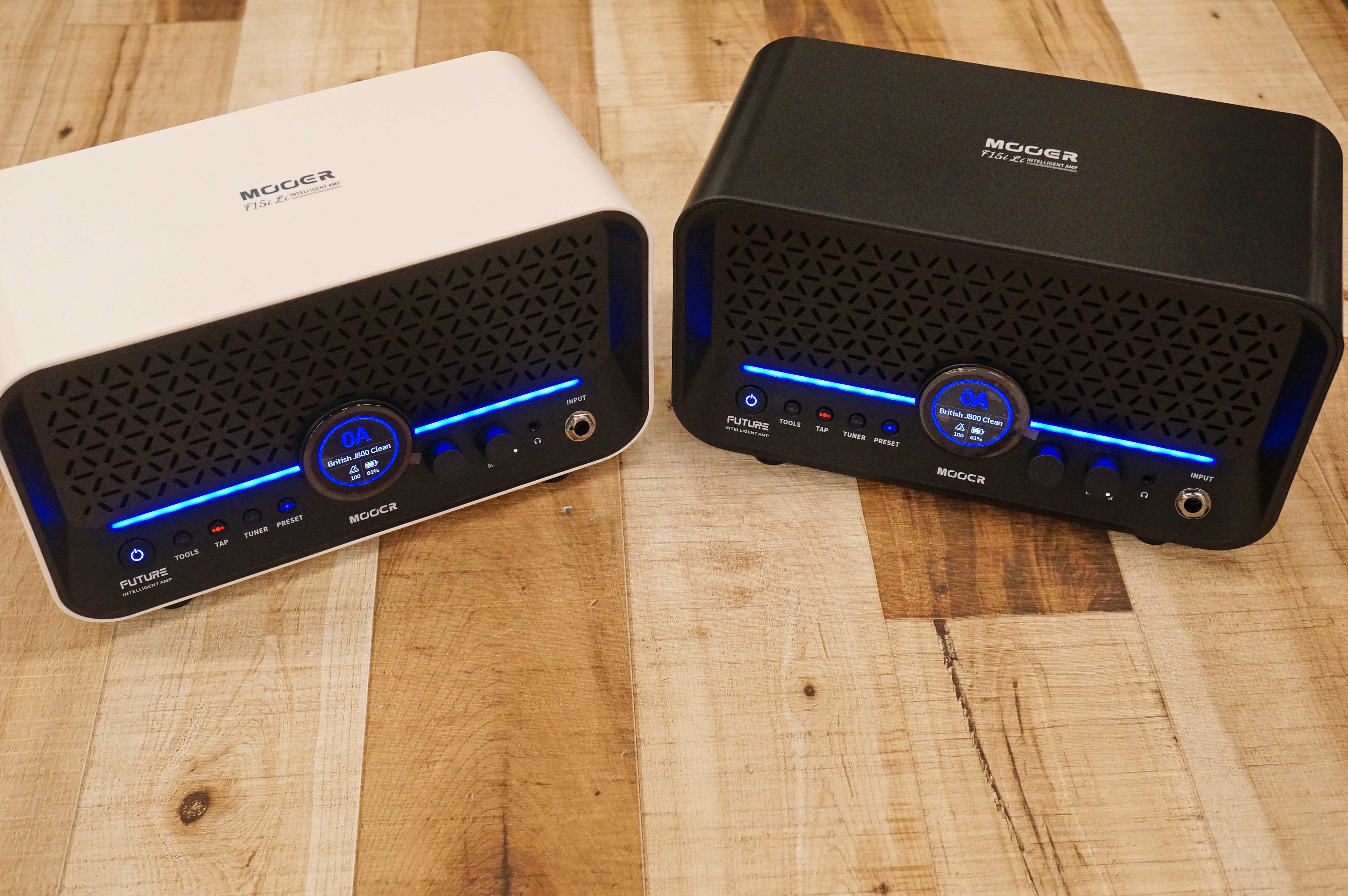 コンパクトで多機能なデスクトップ＋ポータブルアンプ、Mooer F15i Li