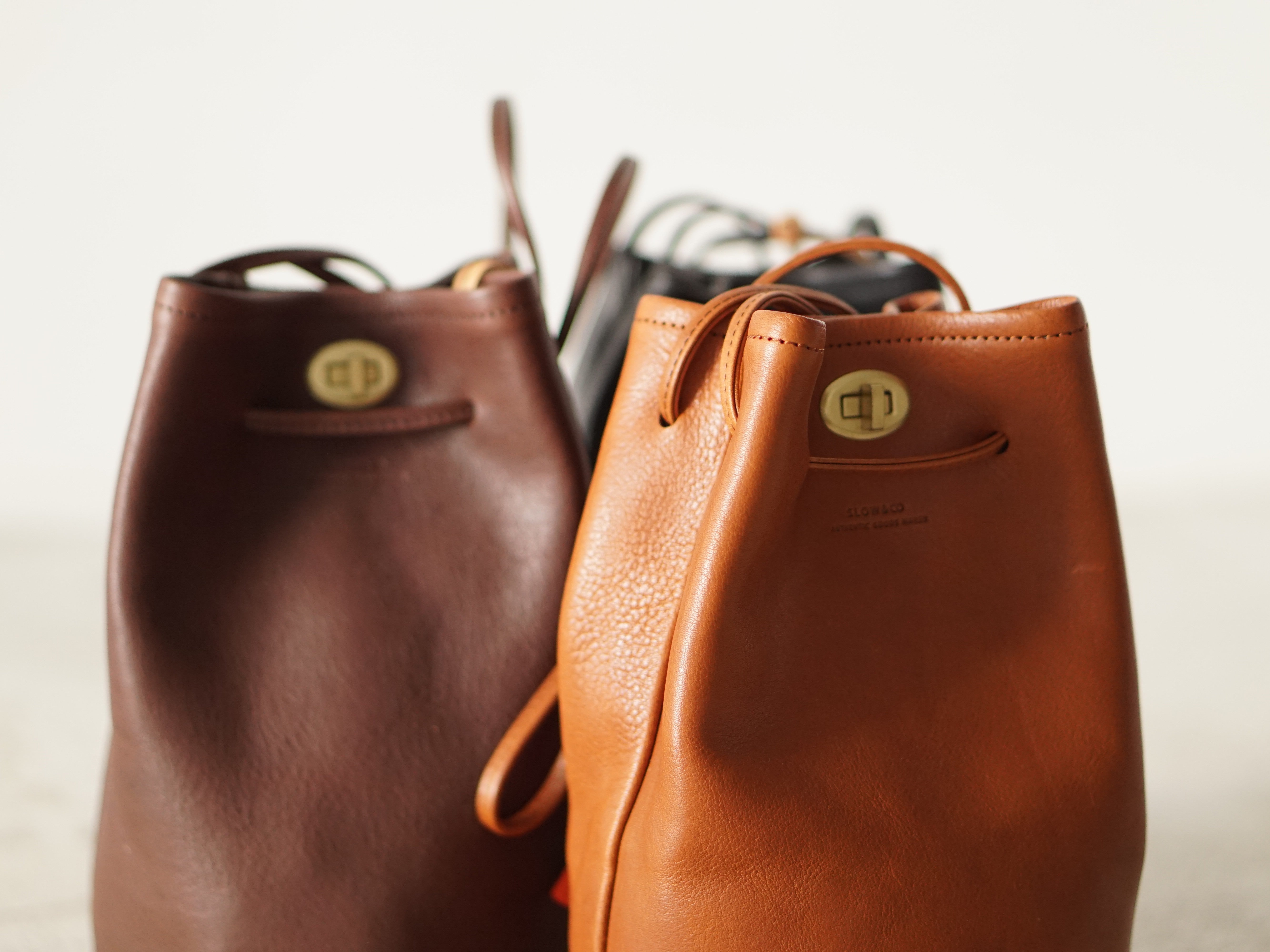 SLOW bono-twist bon sac tote S