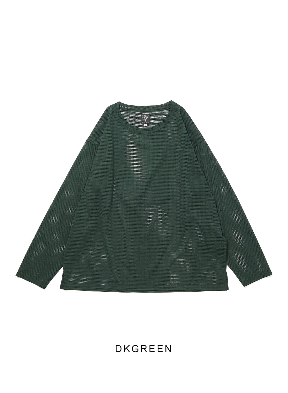 S.S. CREW NECK SHIRT - KNIT MESH|クルーネックシャツ - ニット