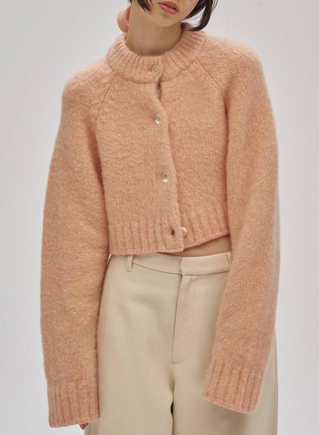 BRUSHED KNIT CARDIGAN|ブラッシュド ニット カーディガンブラッシュド