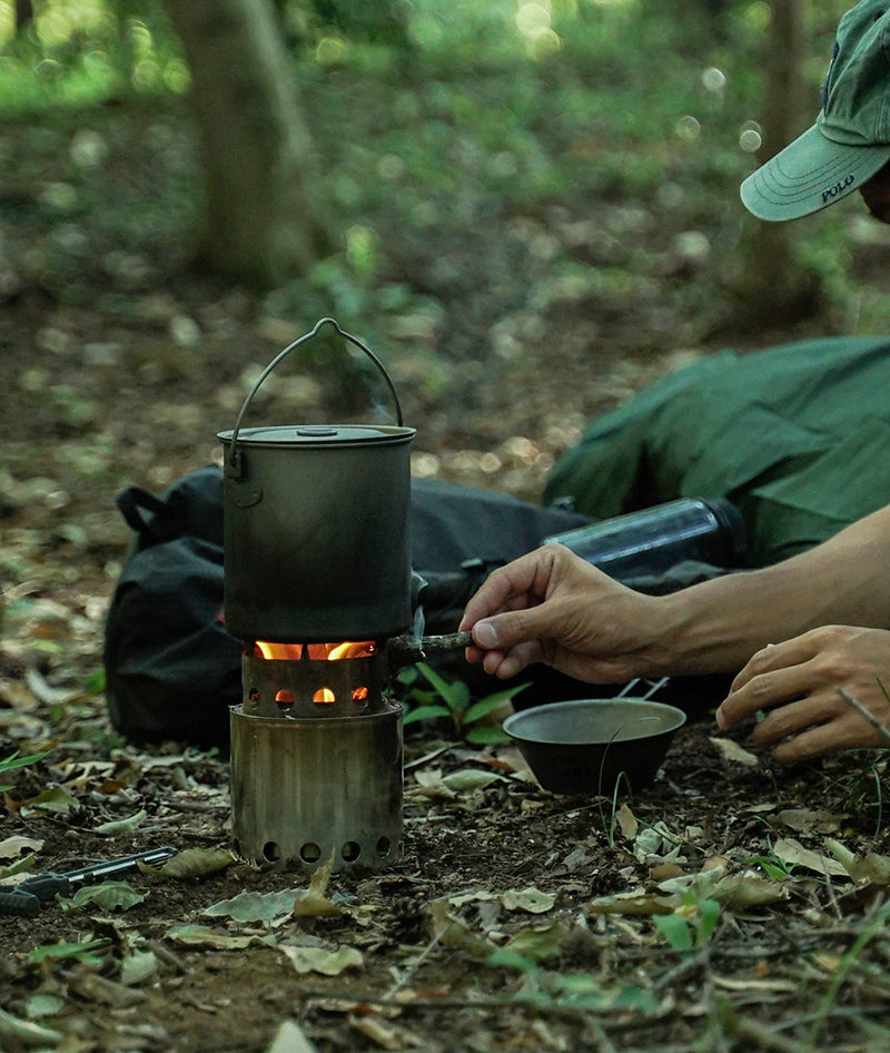 Bushbuddy / Original Stove With Titanium Pot