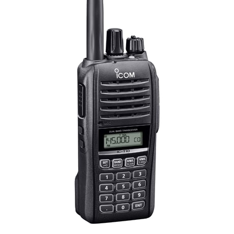 Icom IC-T10 - VHF/UHF Dual-Band FM Transceiver