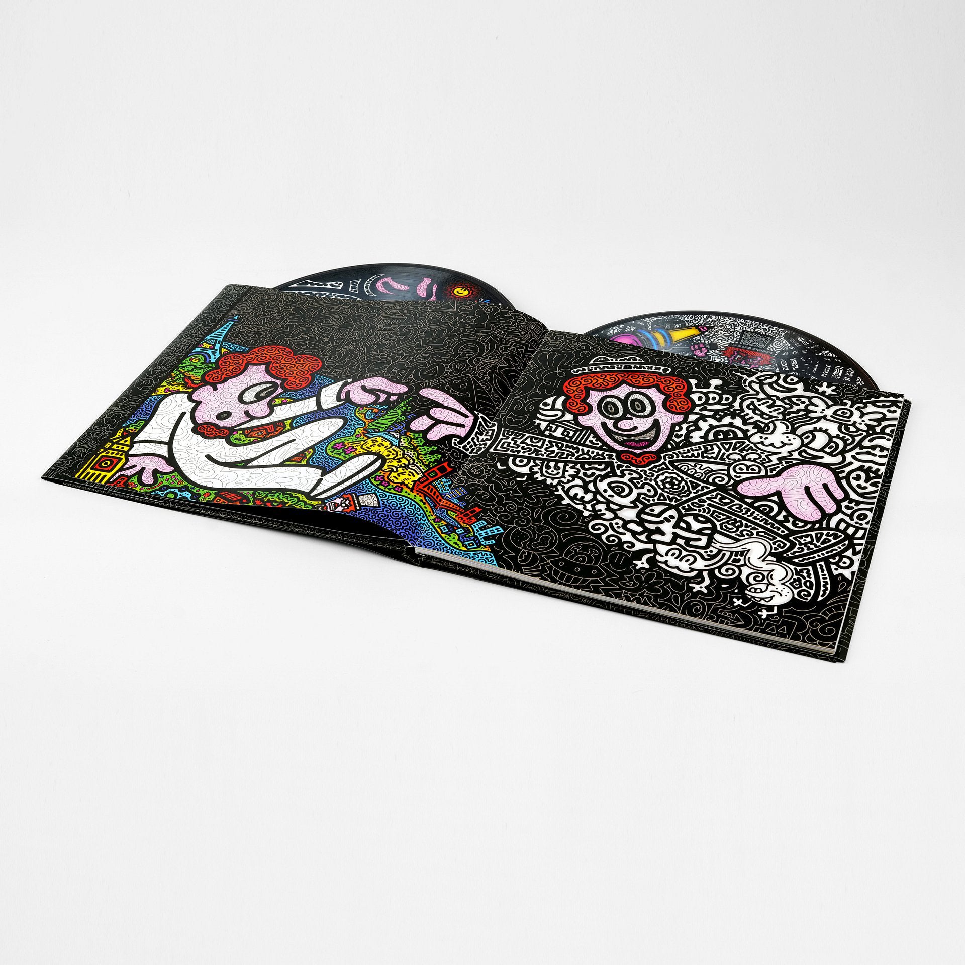 Mr Doodle 'Straight Outta Doodleland' Signed Hardback Book and Vinyl