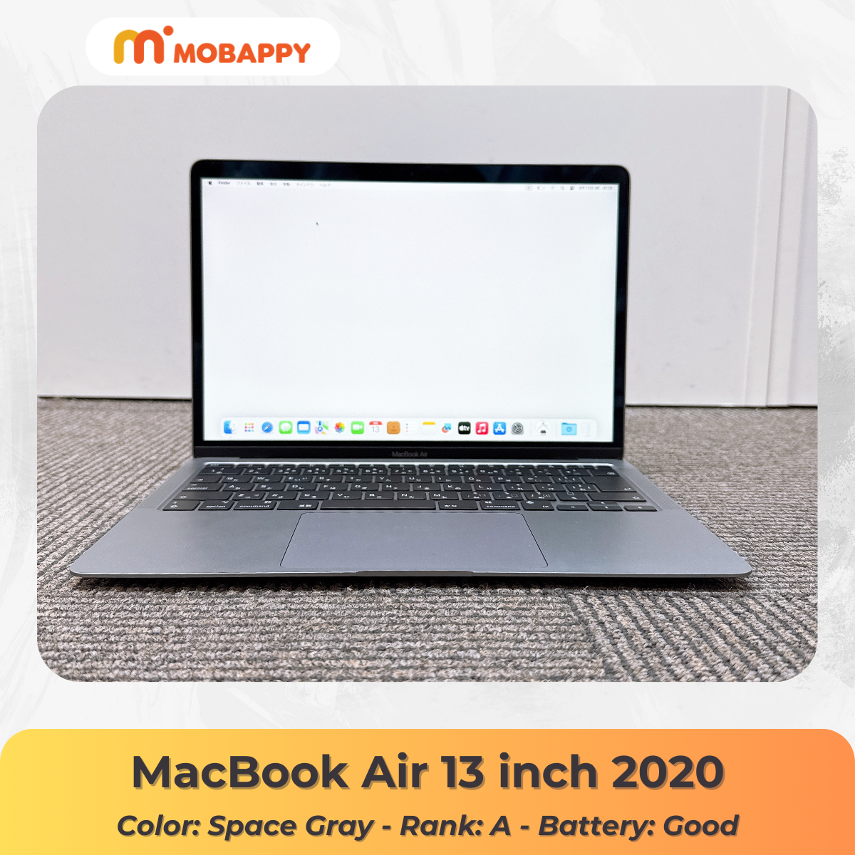 MacBook Air 13 inch 2020 Silver M1 RAM 8GB/SSD 256GB