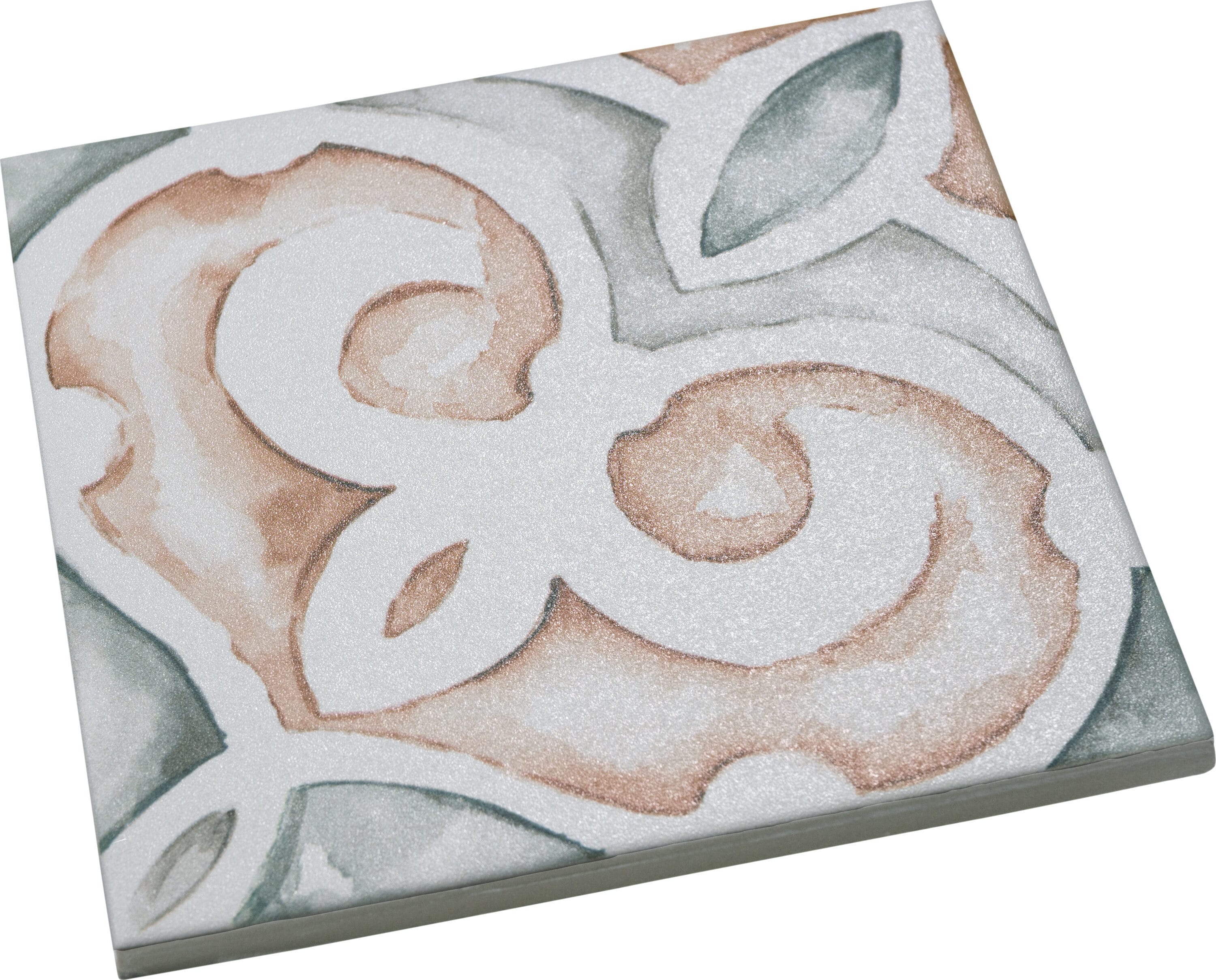 Affinity Tile Saint Germain Chaud Deco Simone 6-in x 6-in Matte